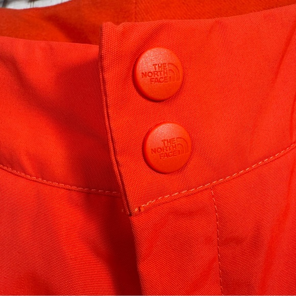 The North Face Women Orange Ski Snow Pants Size L Outdoor Adventure Snowboarding - Picture 7 of 13